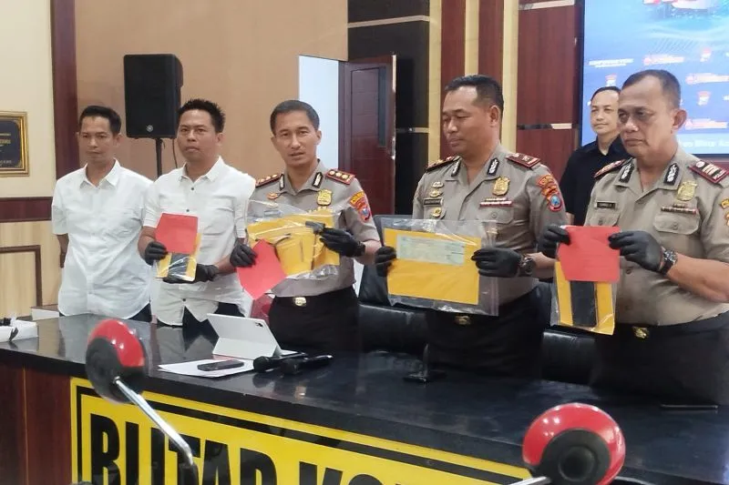 Polres Blitar Ringkus Dua Pelaku Curanmor di 11 TKP