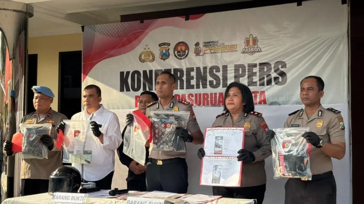 Dua Residivis Curanmor Diringkus Satreskrim Polres Pasuruan Kota