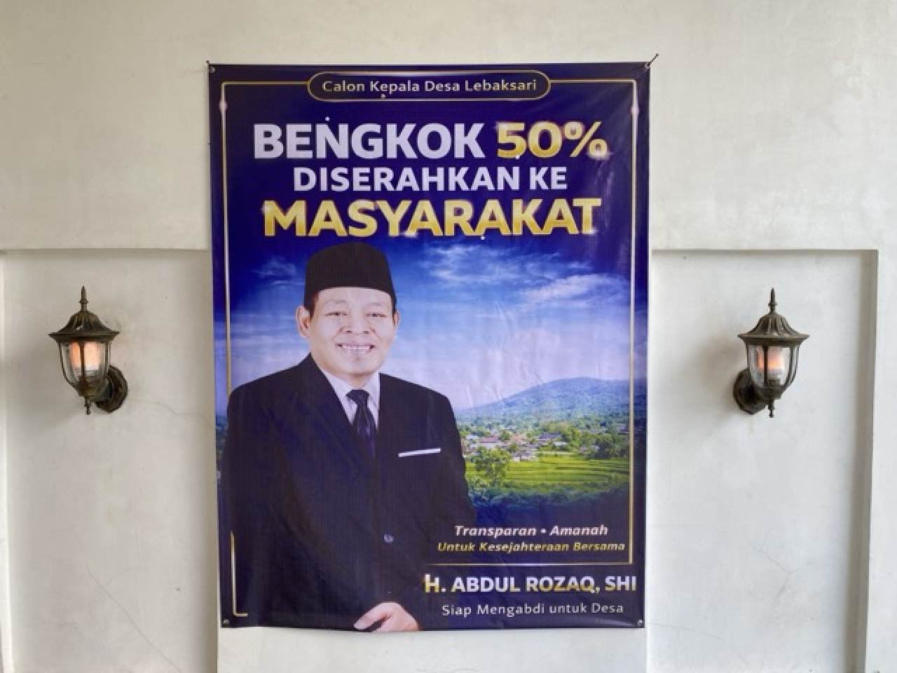 Program Pro Rakyat Digelontorkan, Calon Kades Lebaksari Bidik Kesejahteraan Merata