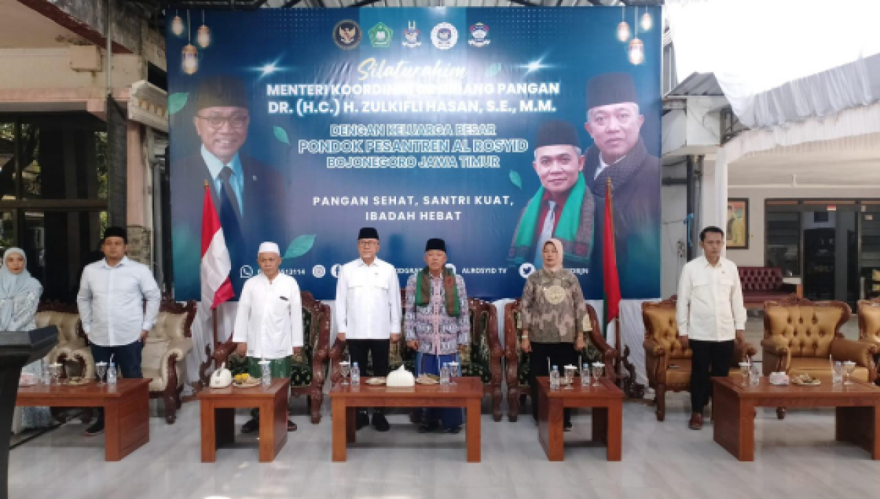 Genjot Program MBG, Zulhas Blusukan ke Ponpes di Bojonegoro