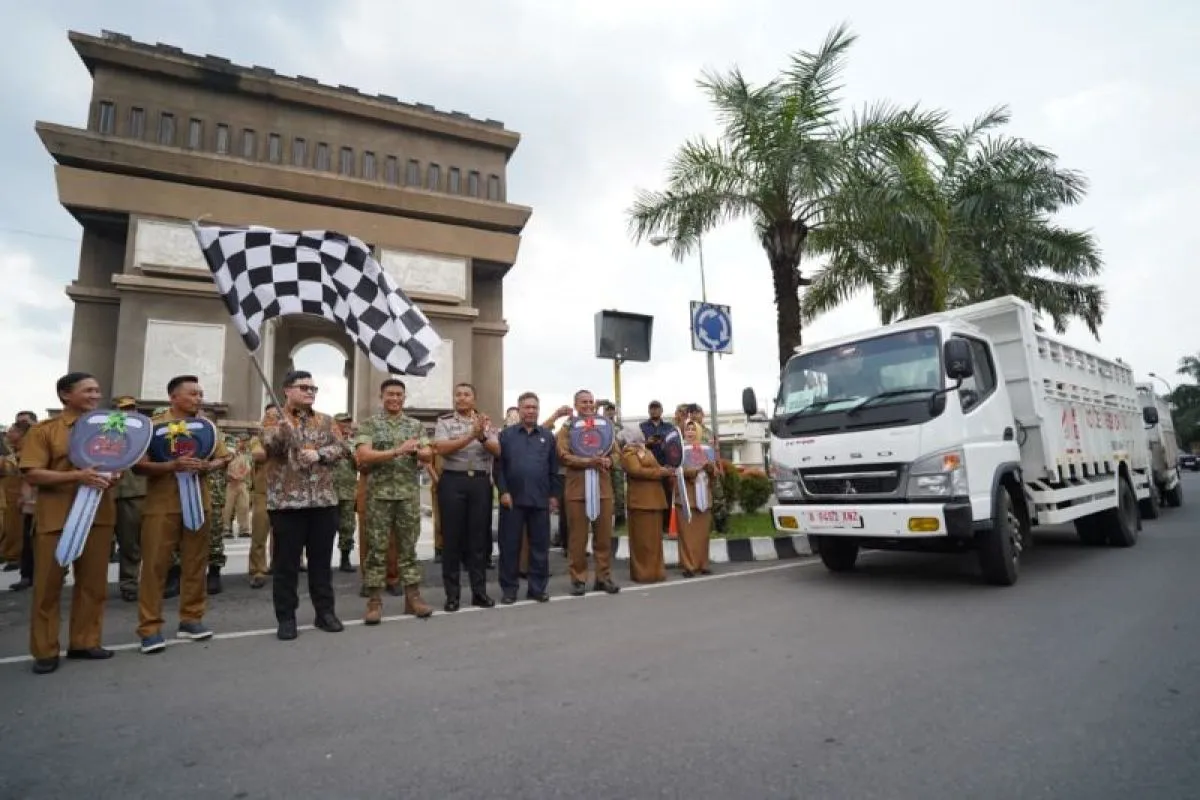 Kabupaten Kediri Dapat Kiriman 36 Truk untuk KDMP