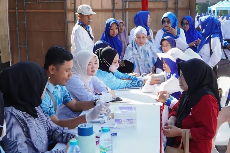 Sambut Hari Lansia, Pemkab Lamongan Gelar Pengobatan Gratis