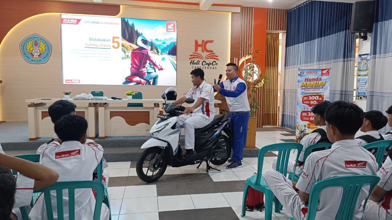 Bukan Cuma Helm, MPM Honda Jatim Ungkap Posisi Berkendara Jadi Kunci Utama Keselamatan