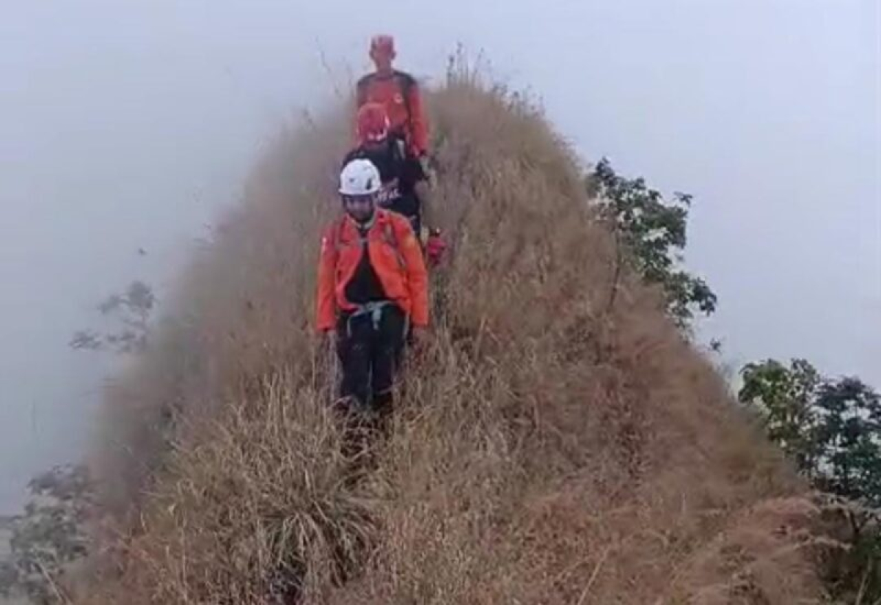 Tim SAR Temukan Dua Pendaki Gunung Piramid Dalam Kondisi Tak Bernyawa
